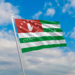 100x150 cm Abhazya Gönder Bayrağı Raşel