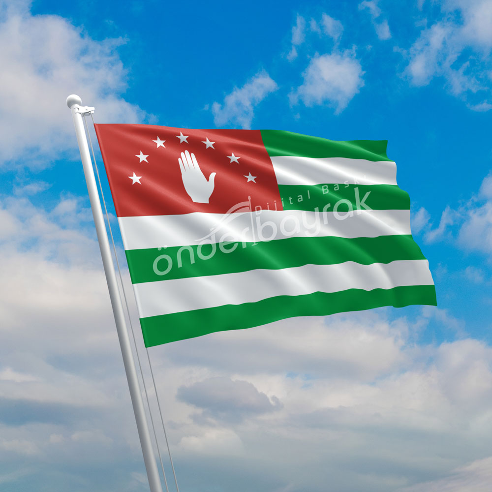 Abhazya-gonder-bayrak-1000x1000 100x150 cm Abhazya Gönder Bayrağı Raşel - Görsel 1