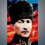 Atatürk Posteri 13 No 100x150 cm