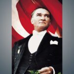 Atatürk Posteri 9 No 100x150 cm