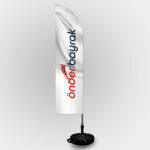 75x300 Özel Tasarım Olta Bayrağı (Takım)