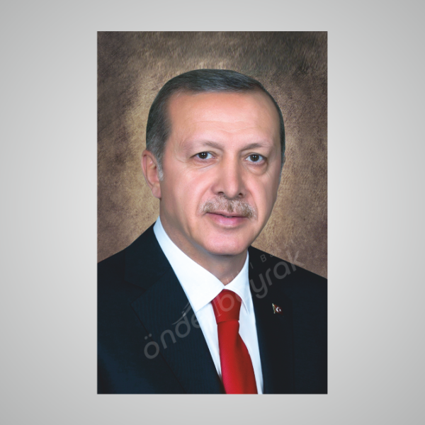 Recep Tayyip Erdoğan Posteri 1 No (Raşel) 100x150 cm